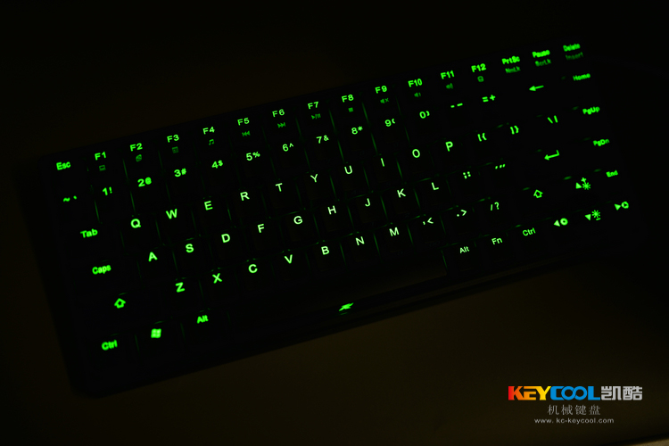 Green backlight