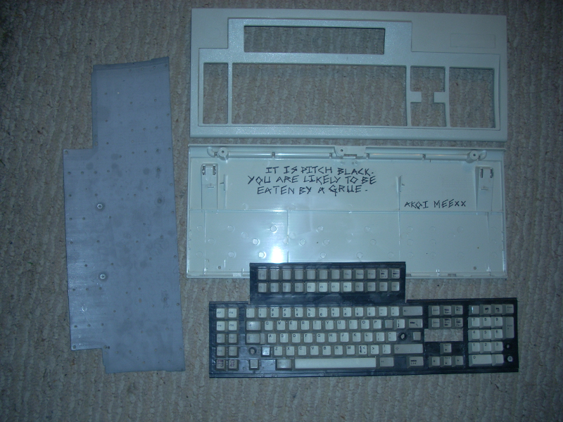 IBM Model M 122-key, open