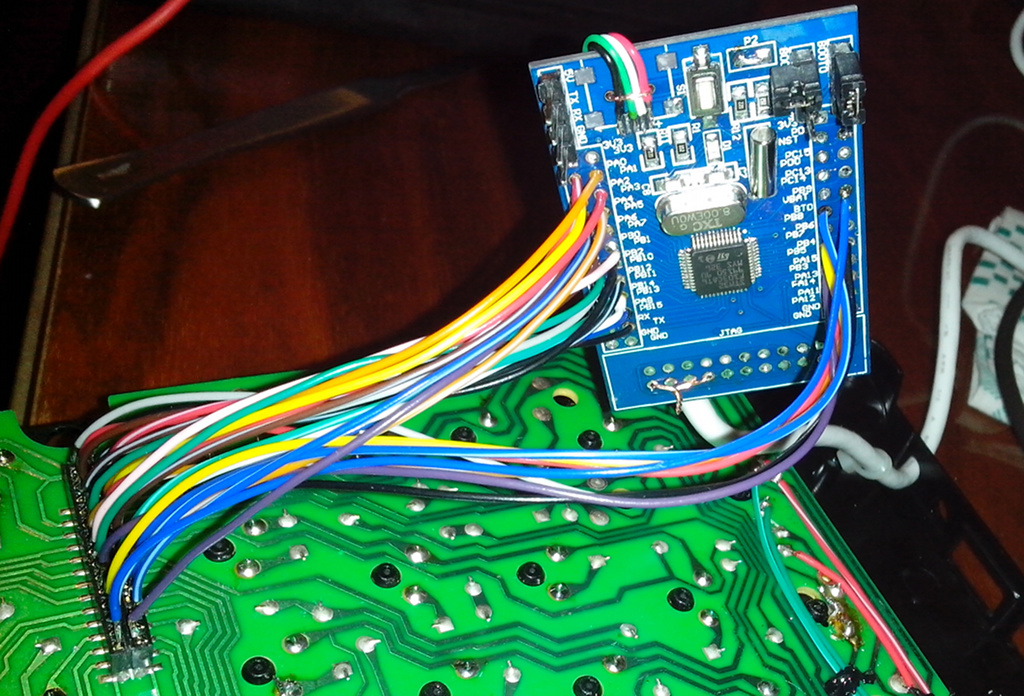 development board connected to 7G