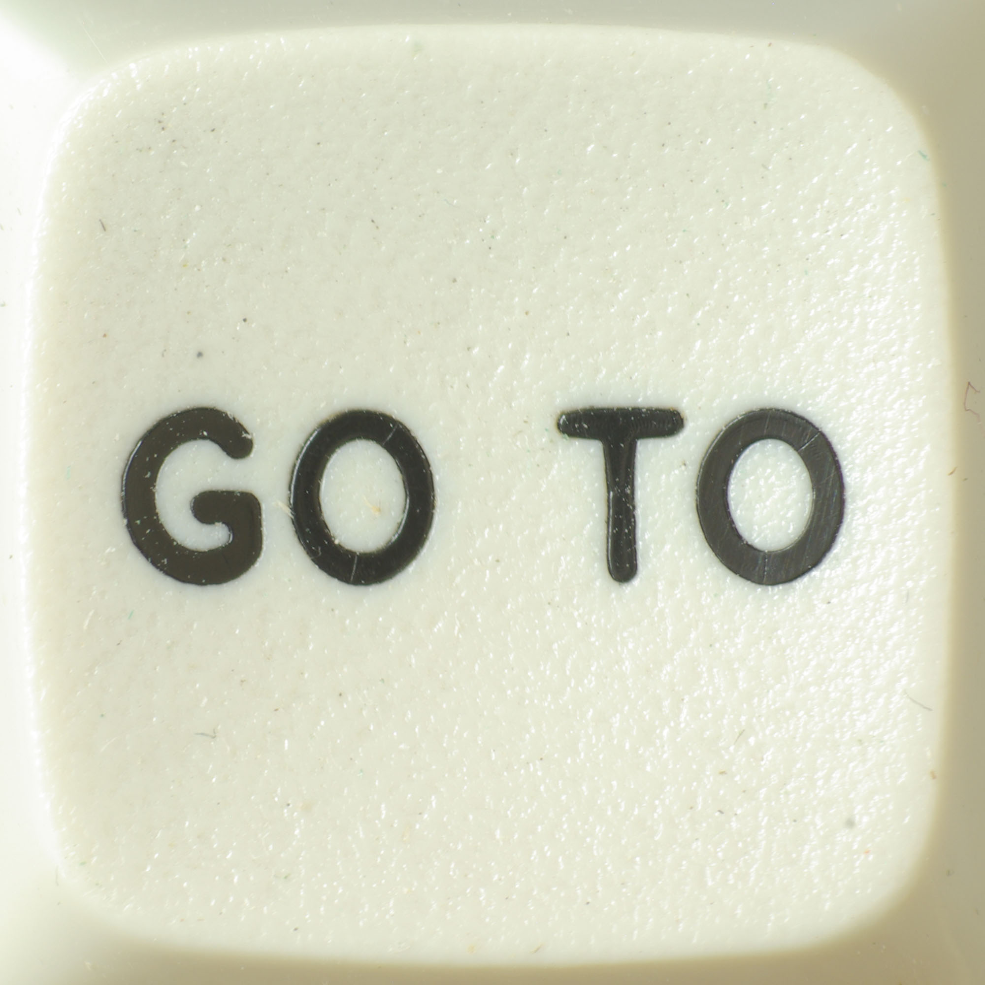 GO TO from IBM Displaywriter