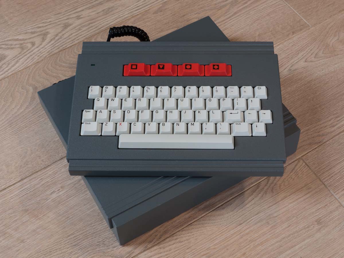 Visicom II with keyboard.