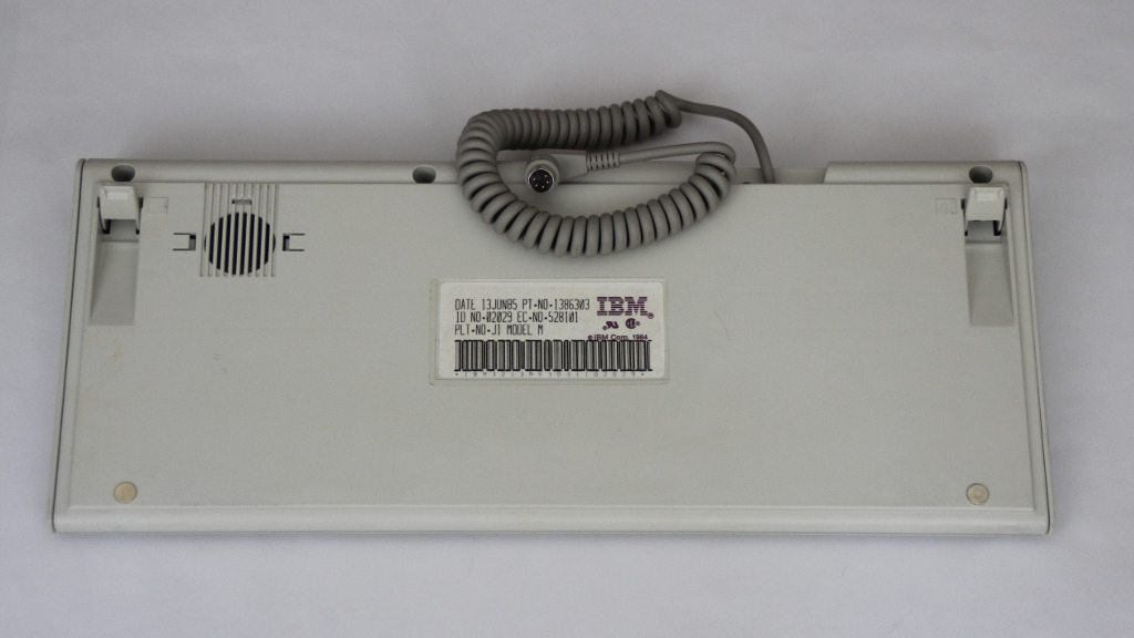 old style label with bar code