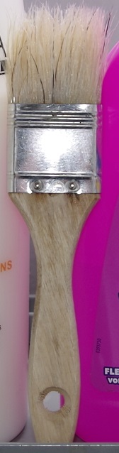 Paint brush (less than 1 euro)