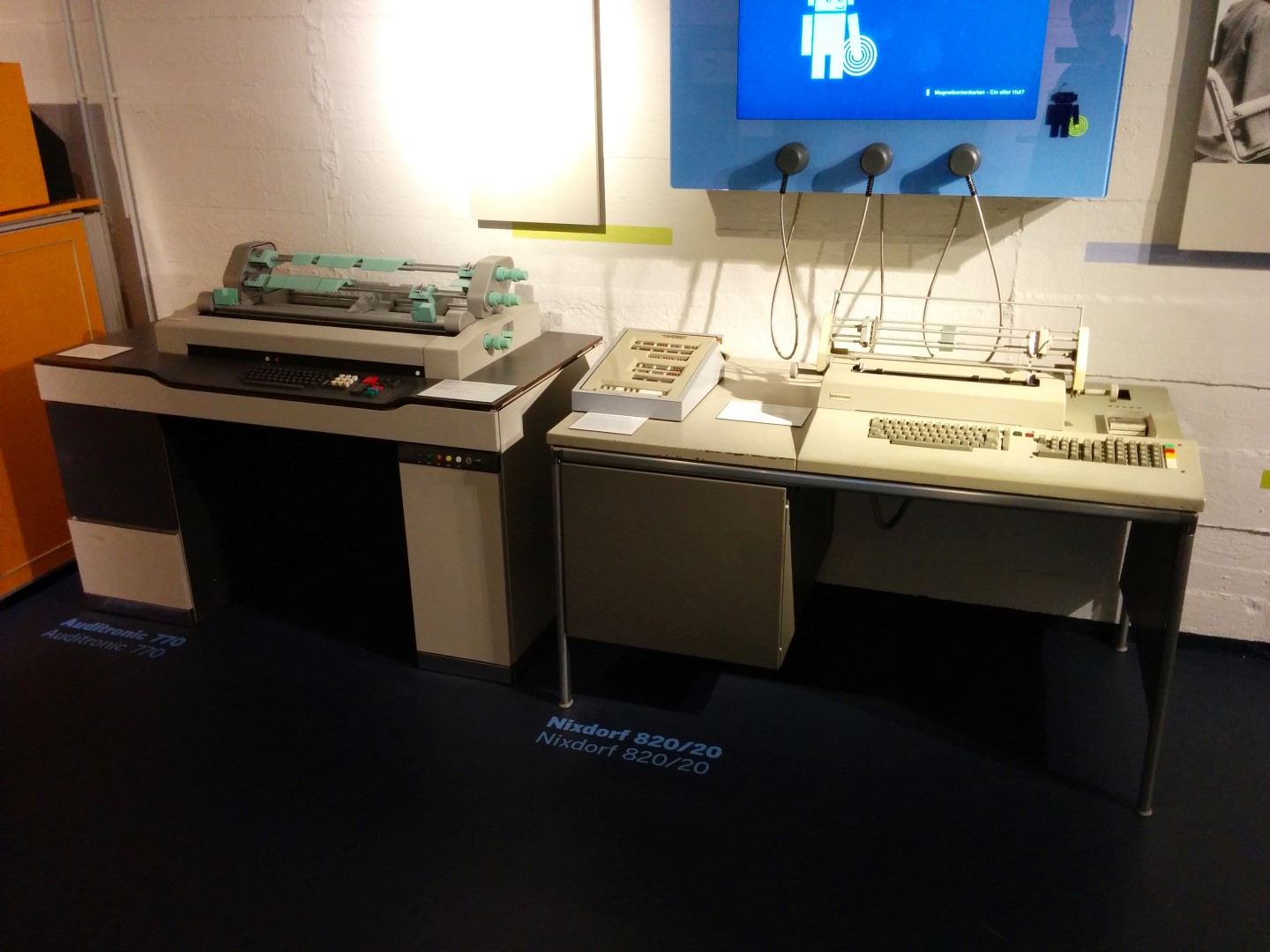 More data input without a screen ...