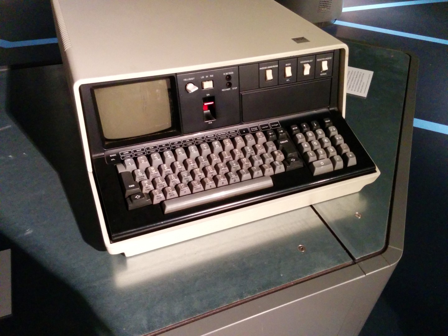 1978: IBM 5110 small computer, 1.9 MHz, 16 to 64 MB RAM. Price: $18,000. Unsuccessful, but IBM did make "personal" computers as early as that.