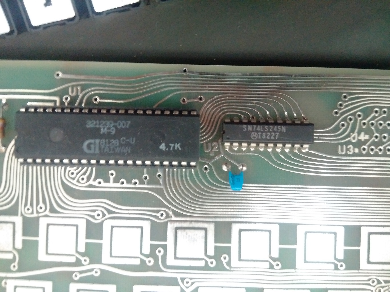 Cray Ampex keyboard - keyboard logic