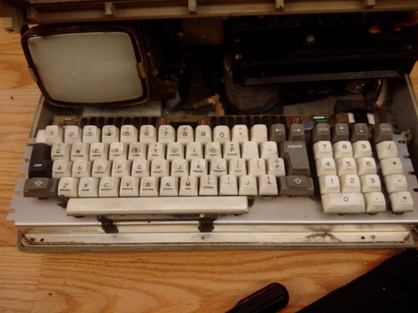 IBM 5100 - before clean up