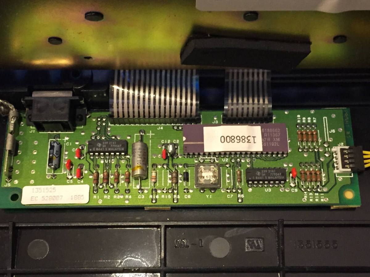 1351525 model M controller board from 18th week of 1985