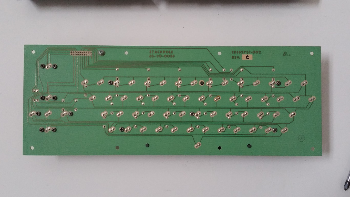 Intel iPDS - internal keyboard bottom