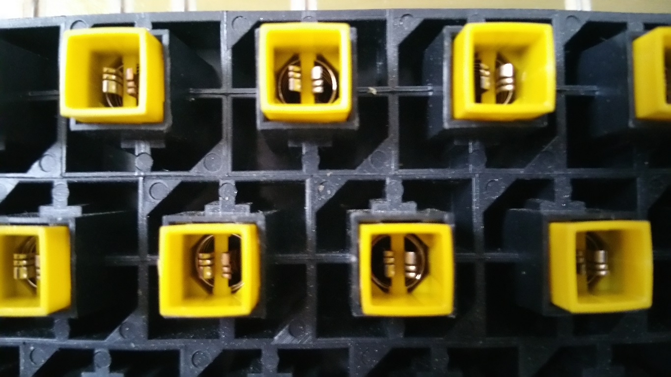 Intel iPDS - internal Stackpole key switch close up