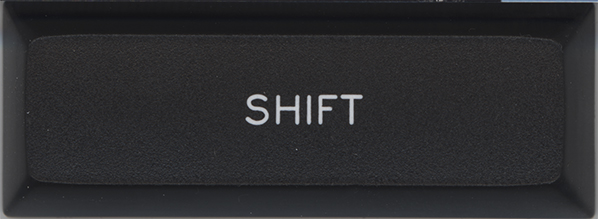 DSA Dolch 2.75u SHIFT key with custom legend