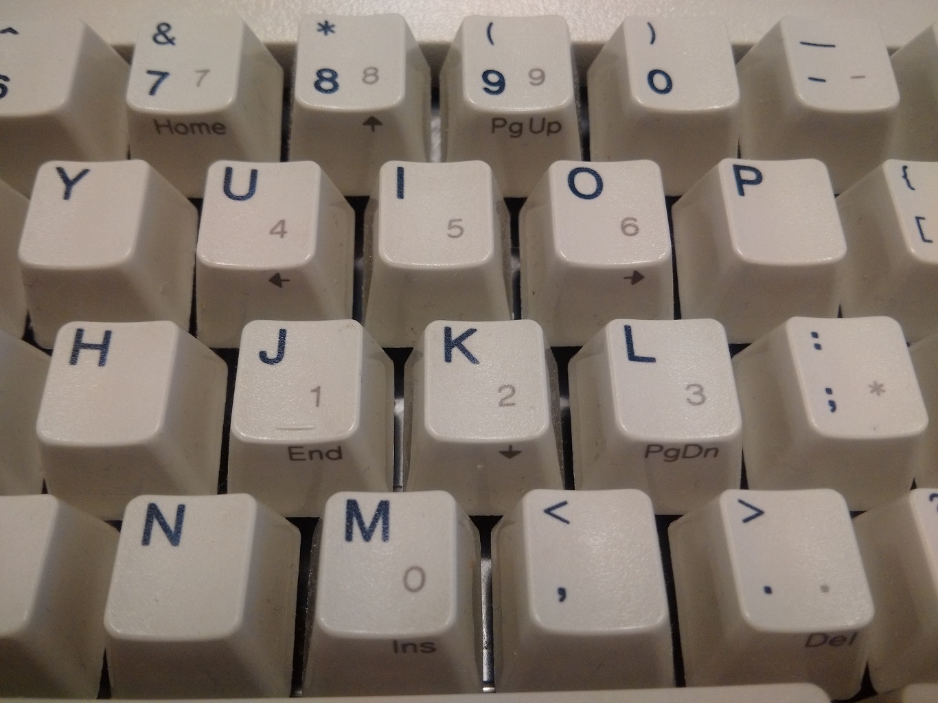 IBM SSK Num pad legends