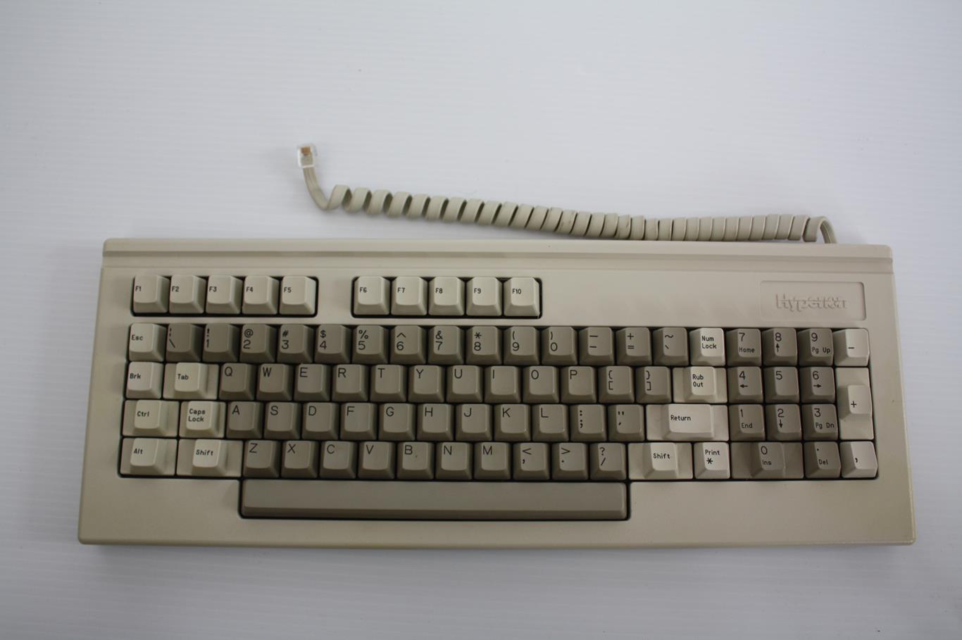 Dynalogic Hyperion  - top of keyboard