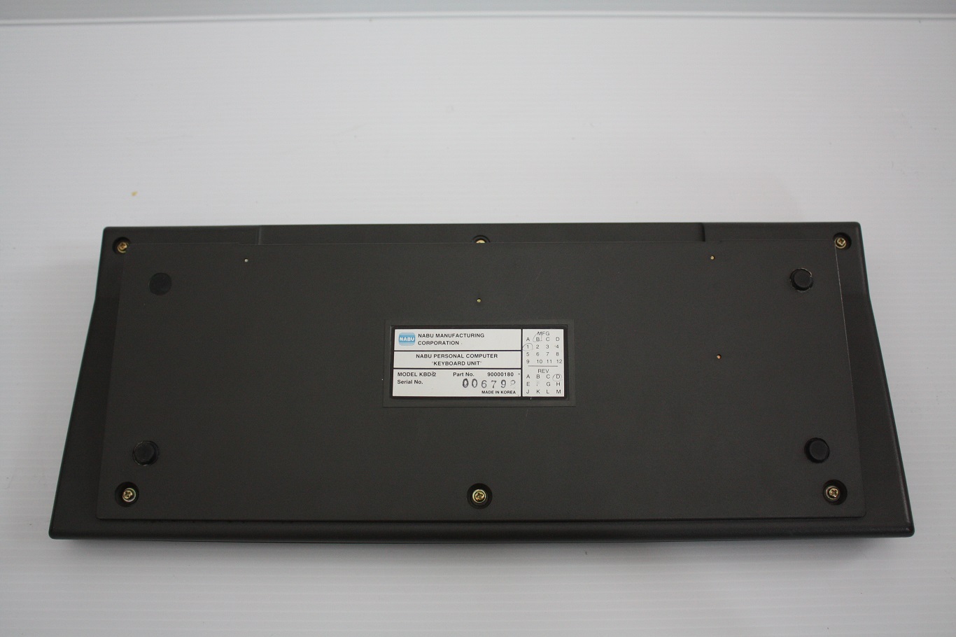 Nabu PC Keyboard - back
