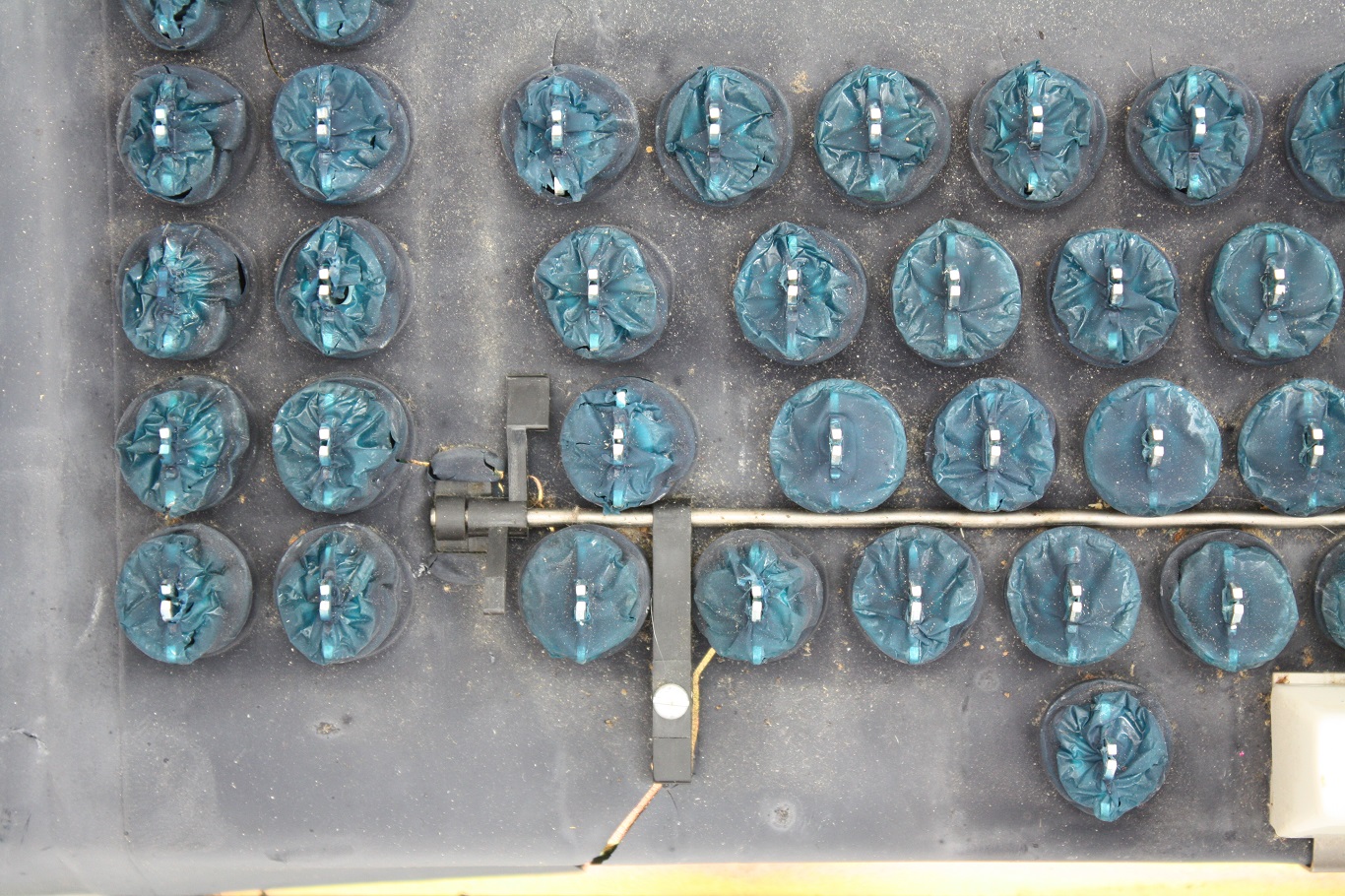 IBM Displaywriter - key switch cover left