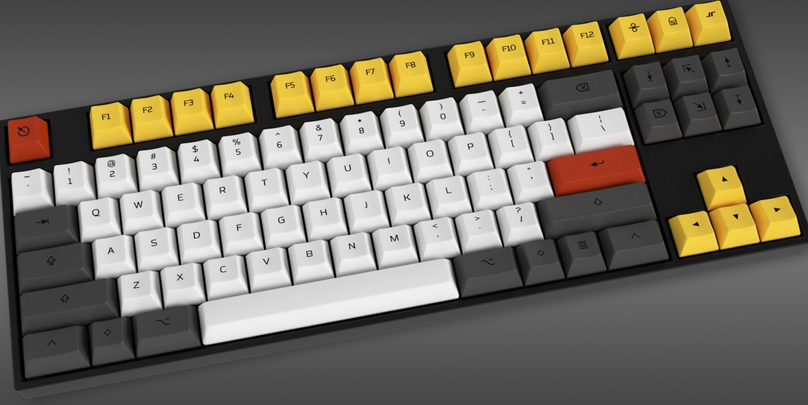 Topre custom Keycap Set designed by Matt3o