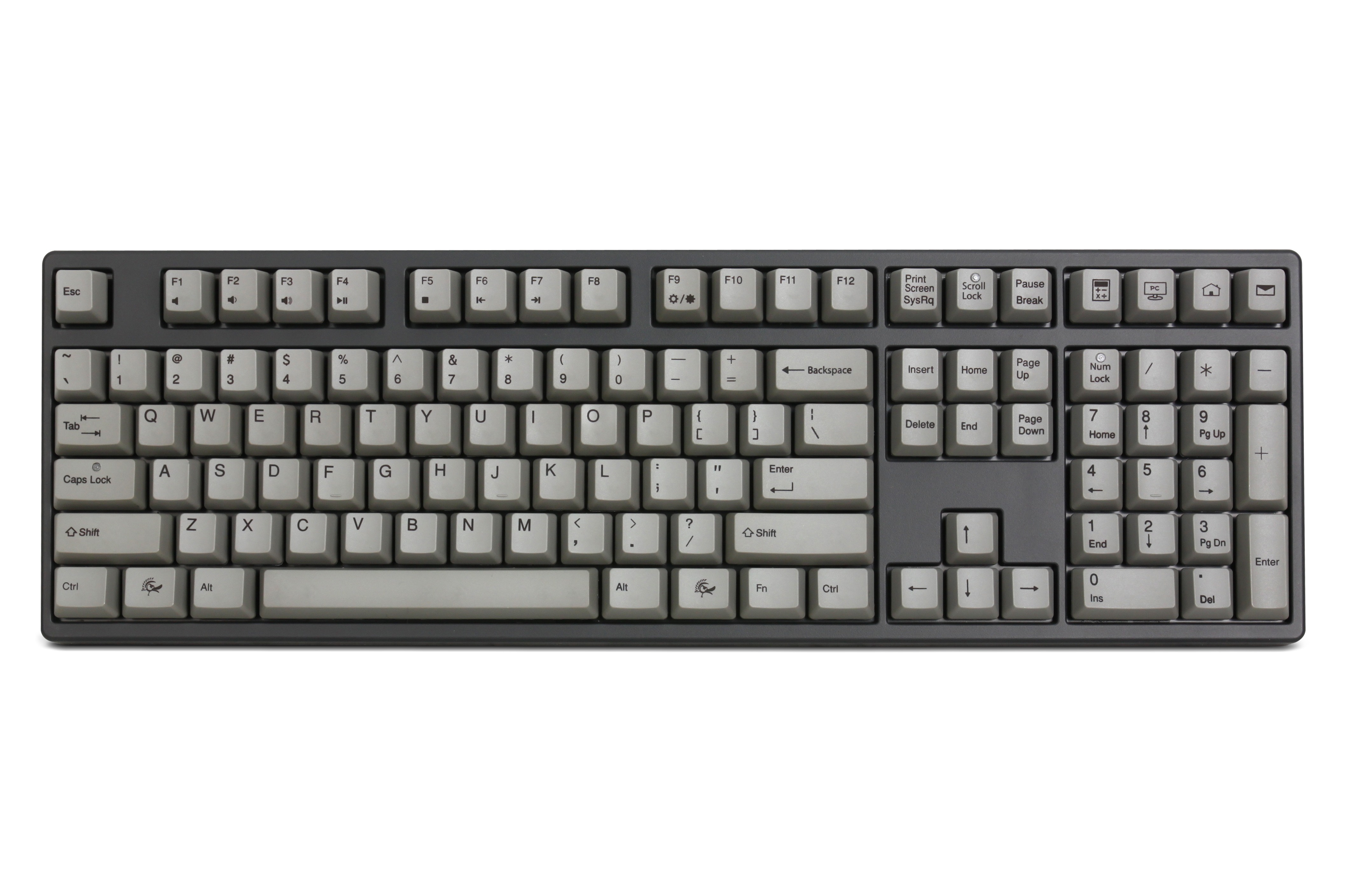 Ducky DK9008 G2 Pro with gray PBT keycaps