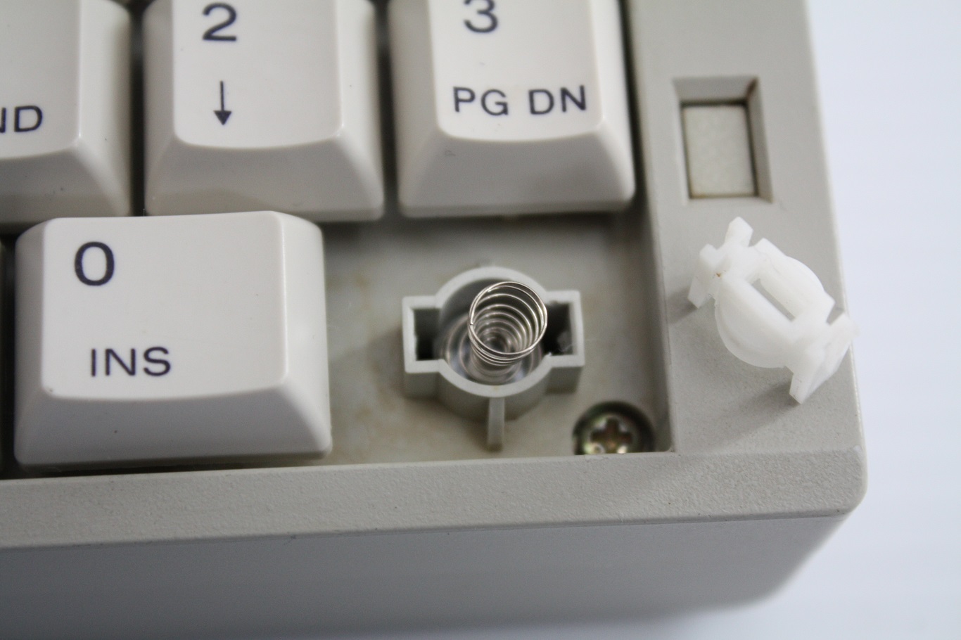 Sony M35 - key stem removed