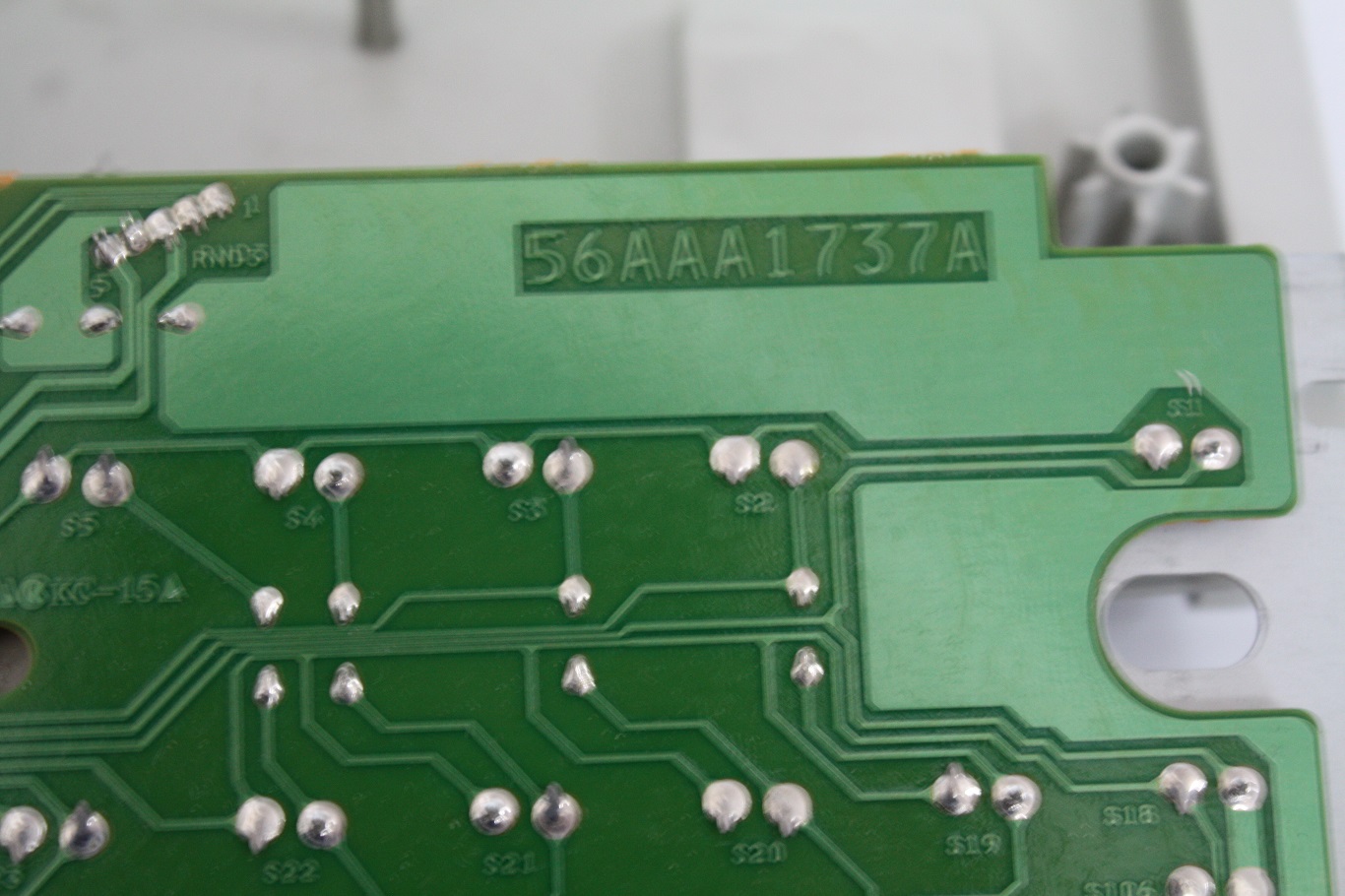 Alps Glidepoint Mac - PCB marking