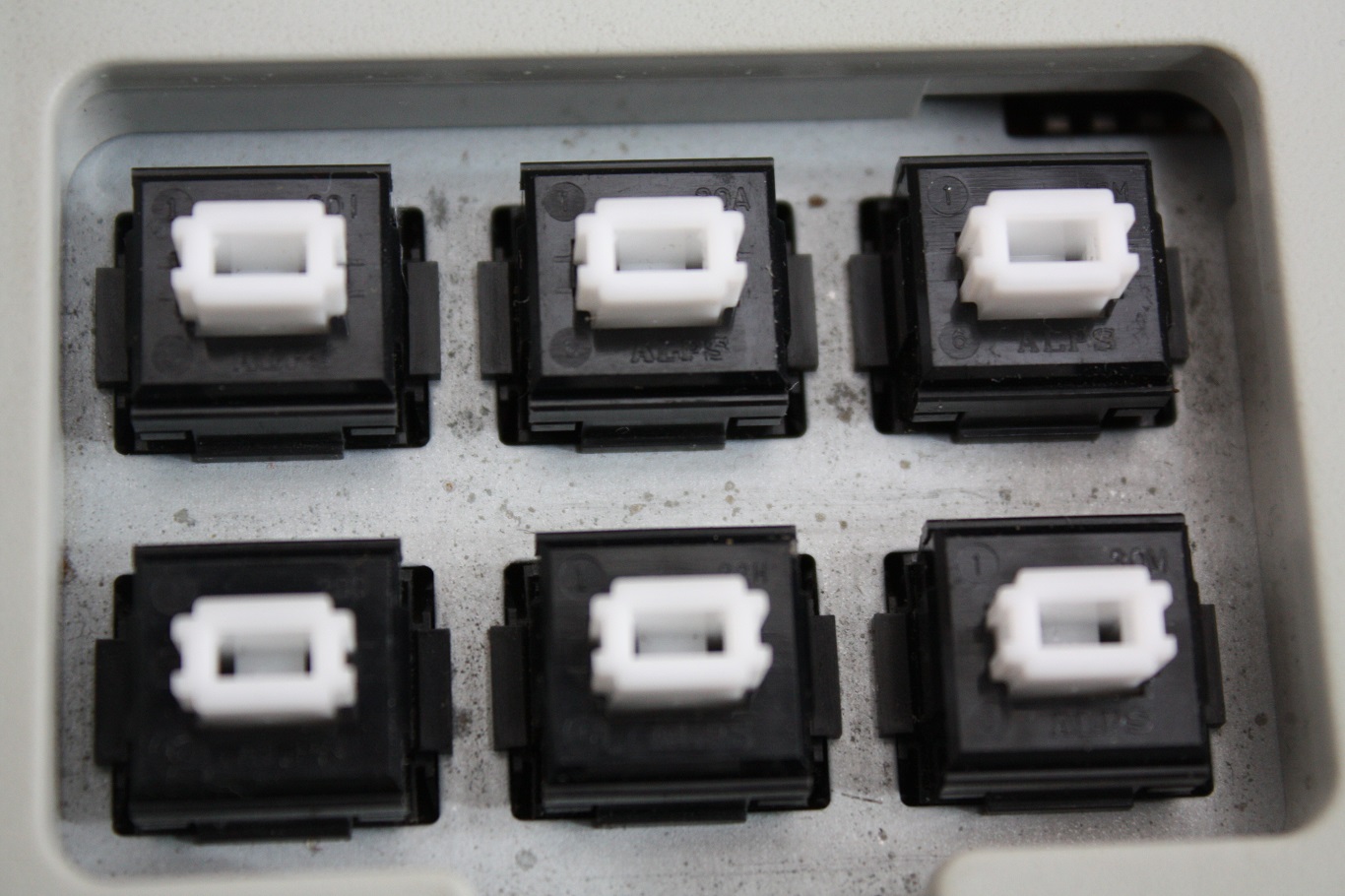 Alps Glidepoint Mac - key switches