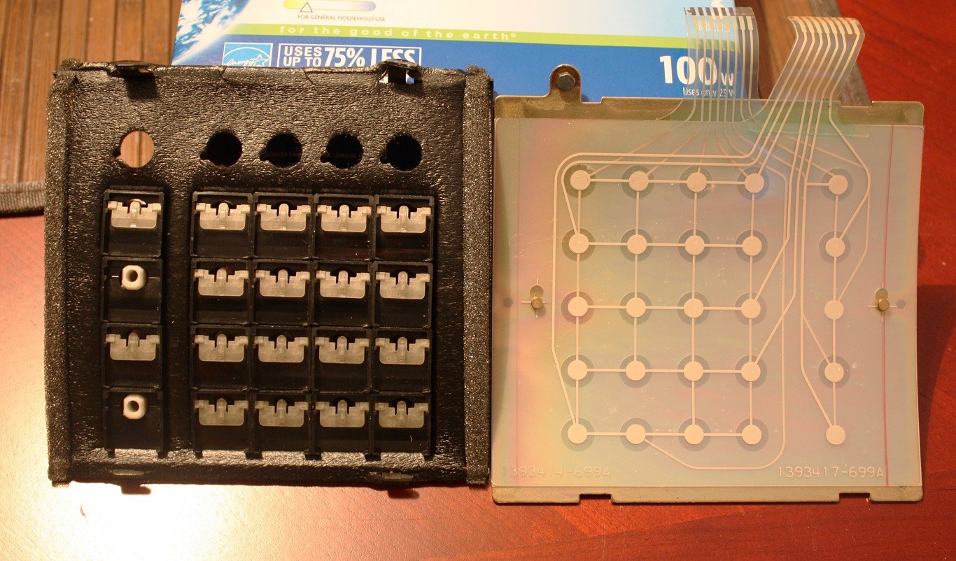 IBM Screen Reader Pad - odd mix of Model F plates and Model M paddles and membrane