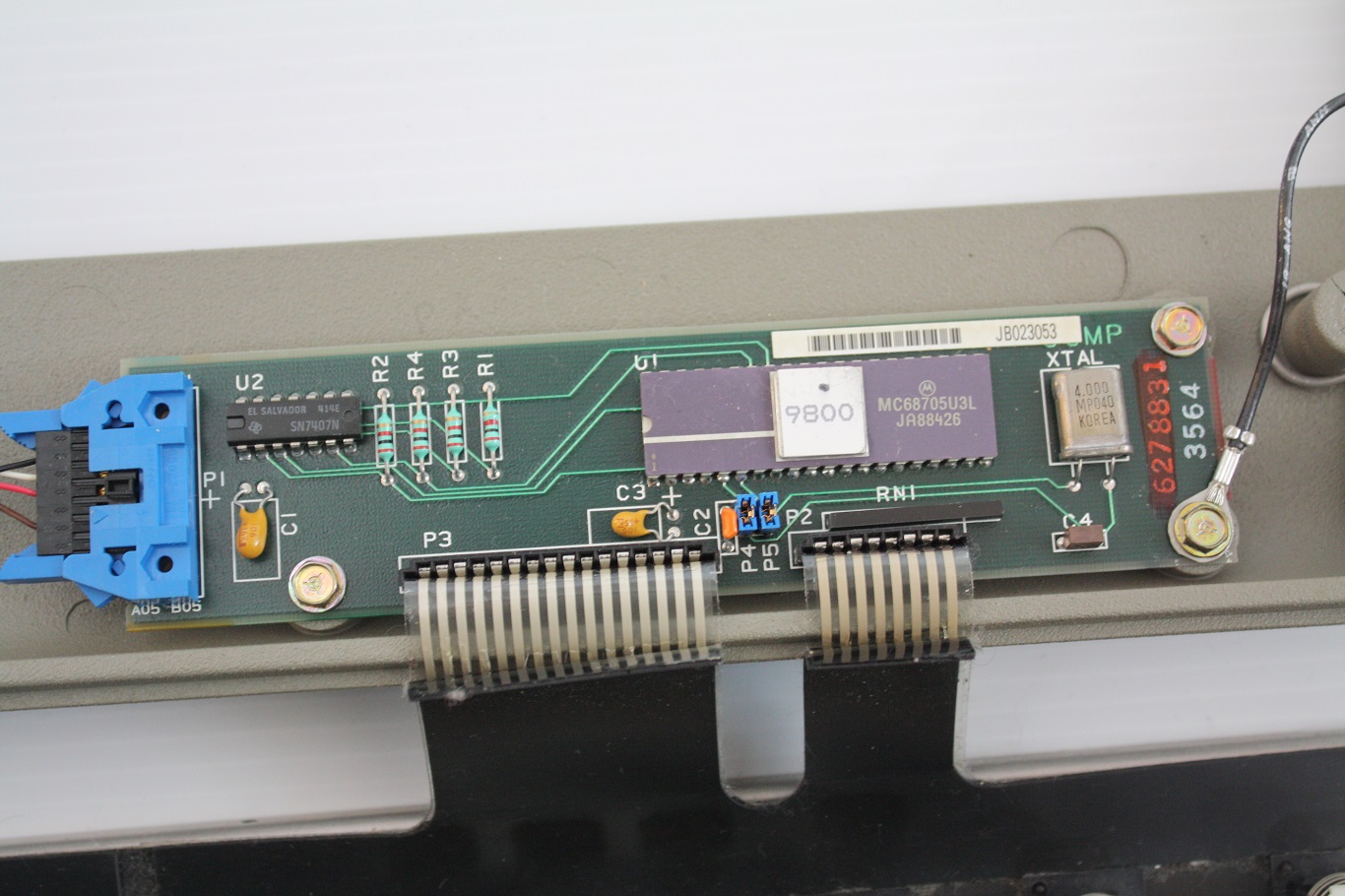 IBM Industrial XT (Oak) - keyboard controller