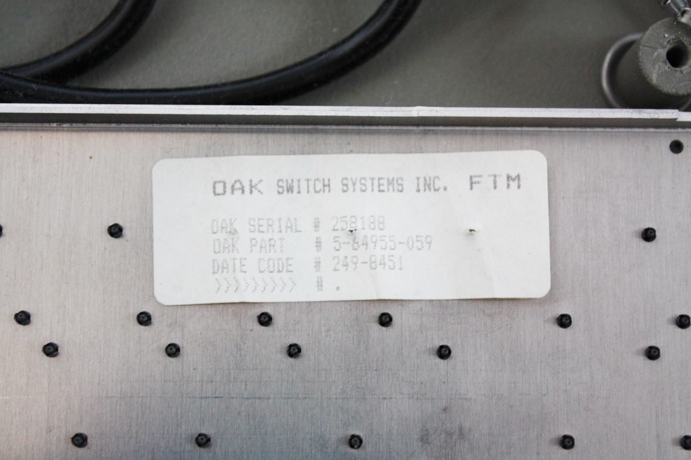 IBM Industrial XT (Oak) - internal label
