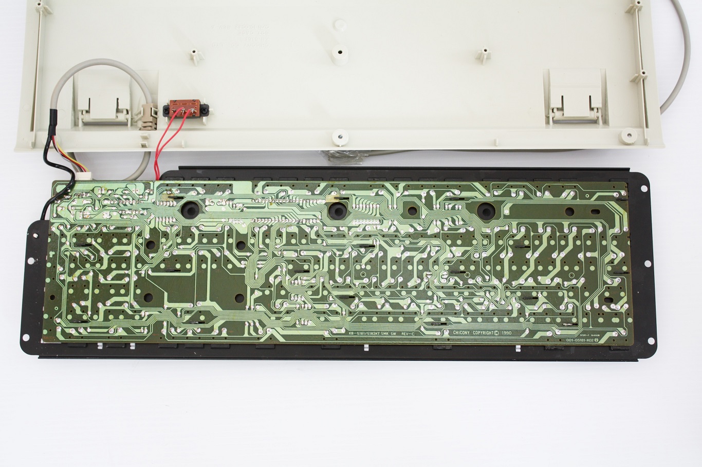 Chicony 5161 - keyboard mechanism bottom