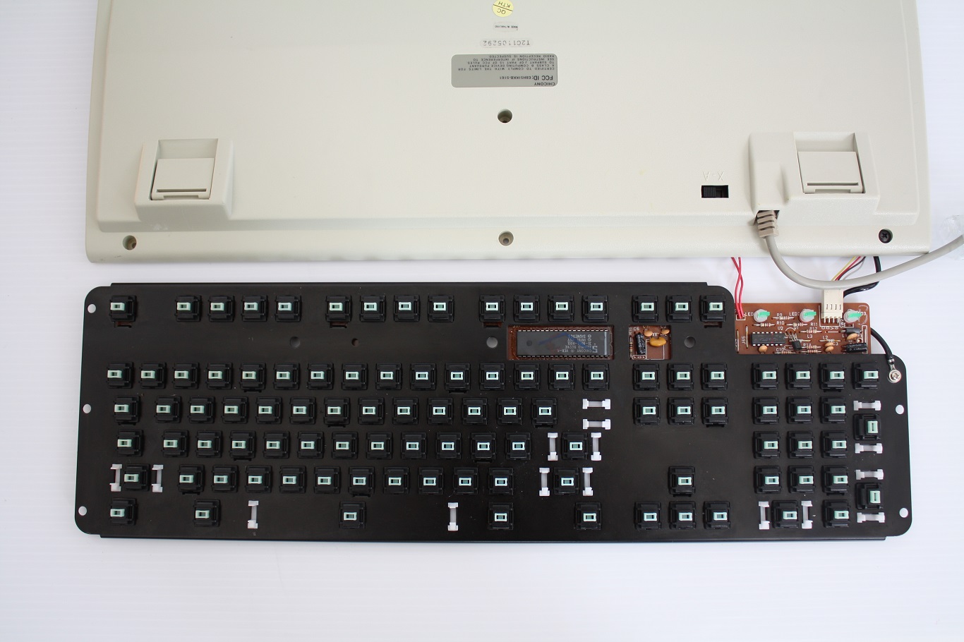 Chicony 5161 - key caps removed