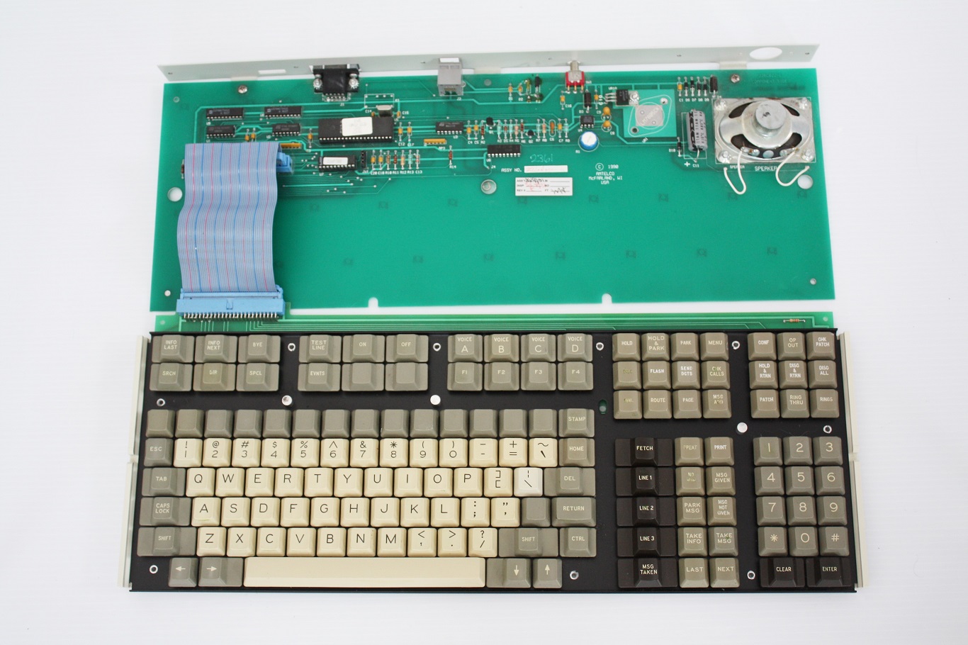 Amtelco Unified - keyboard mechanism top