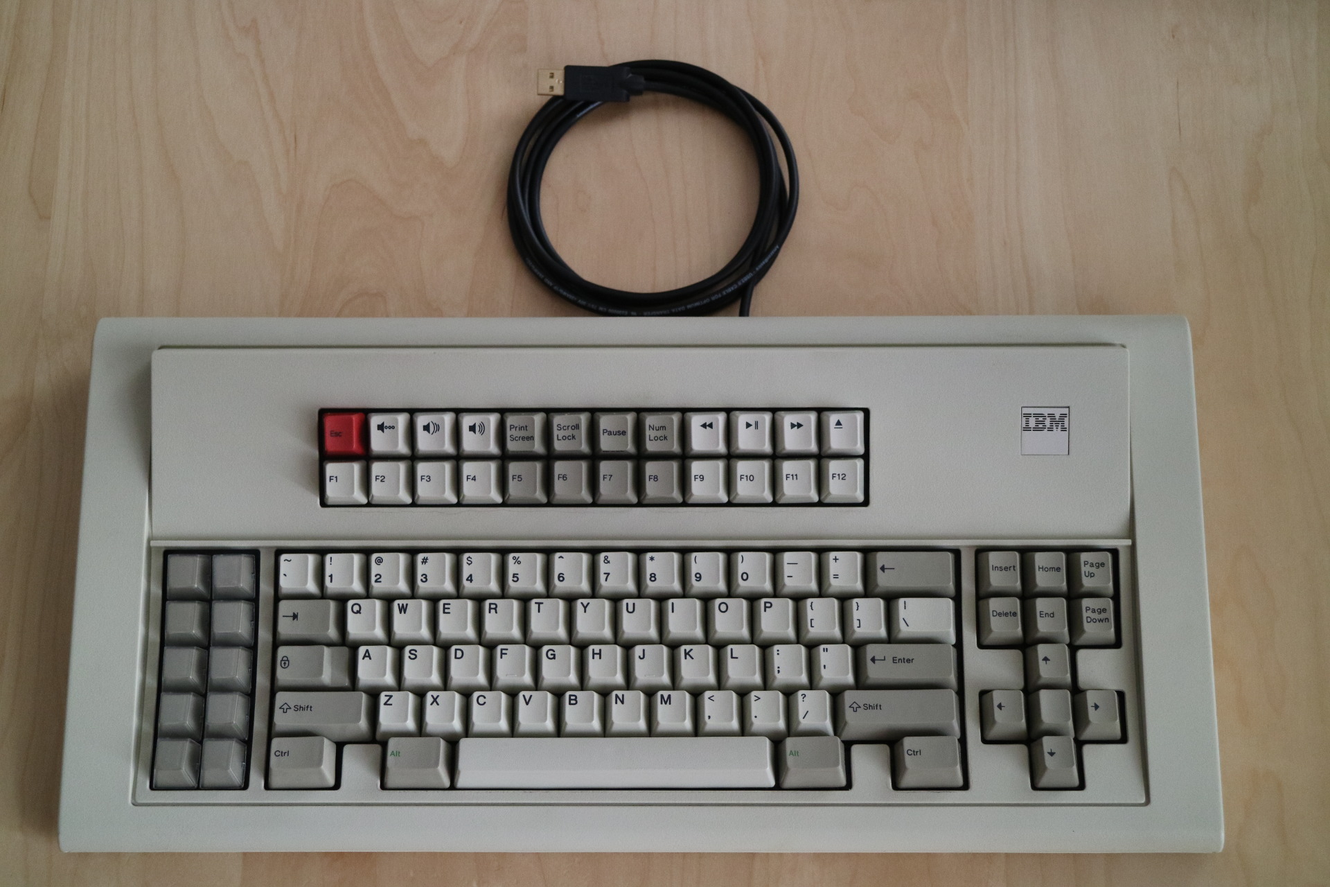 IBM Model F Unsaver 6016730 converted to ANSI