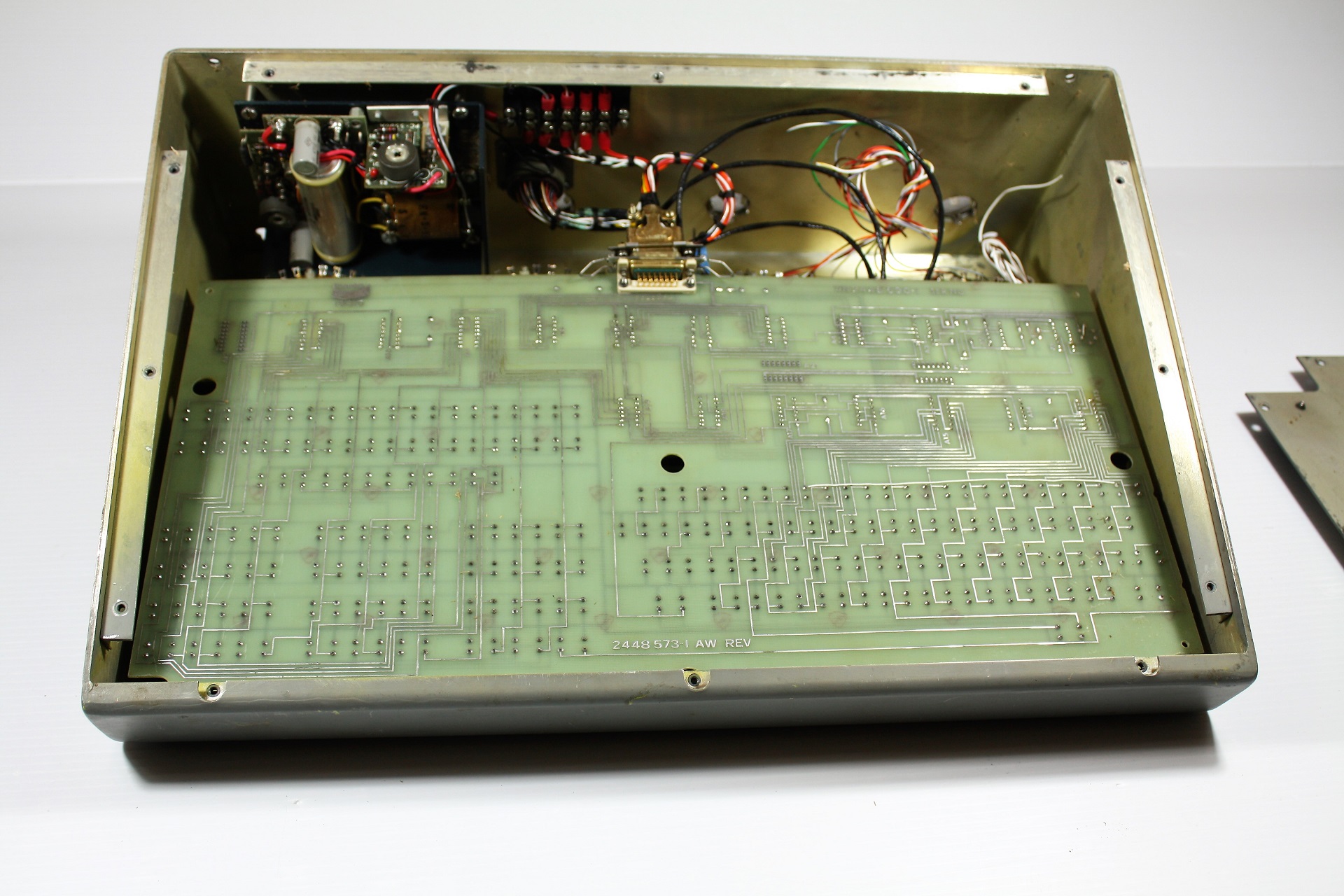 Bendix keyboard - bottom panel removed