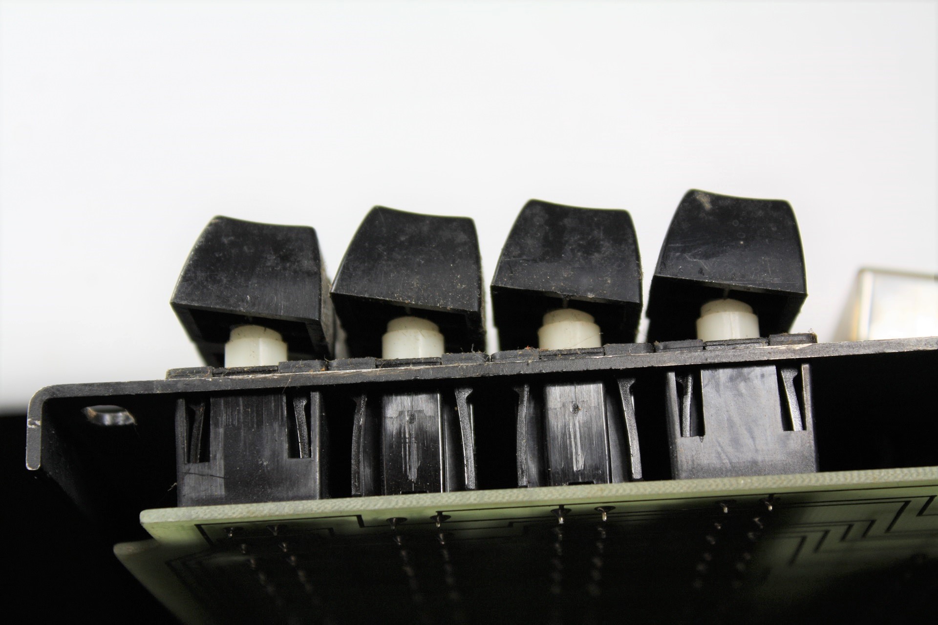 Bendix keyboard - keyboard mechanism side view