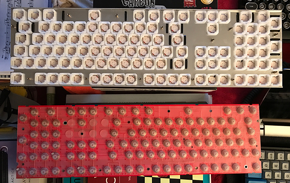 Noppoo EC108Pro disassembled