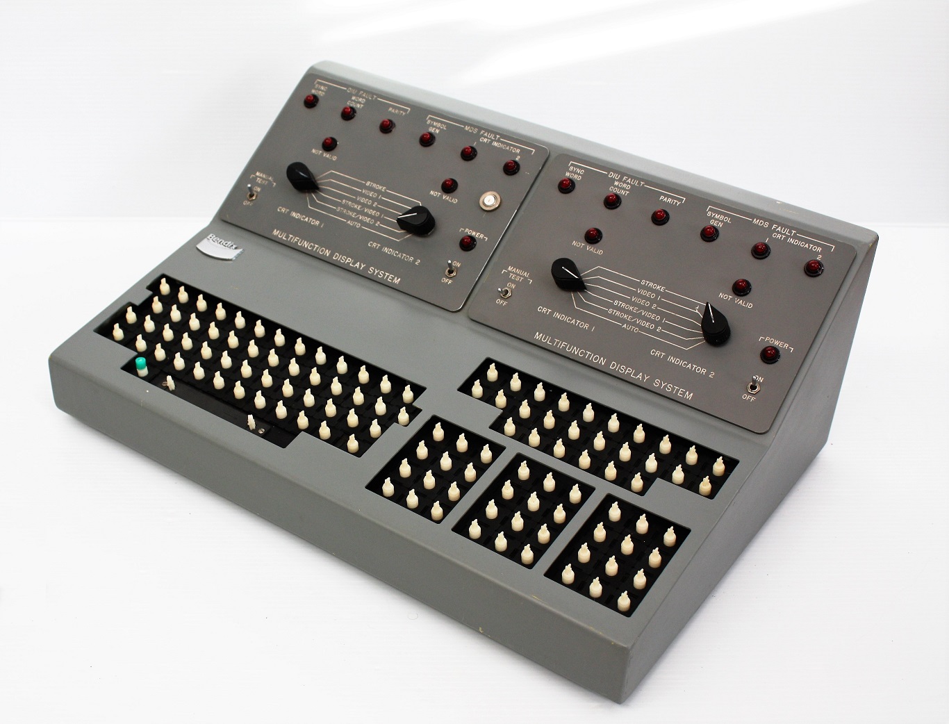 Bendix NASA Console - keycaps removed profile