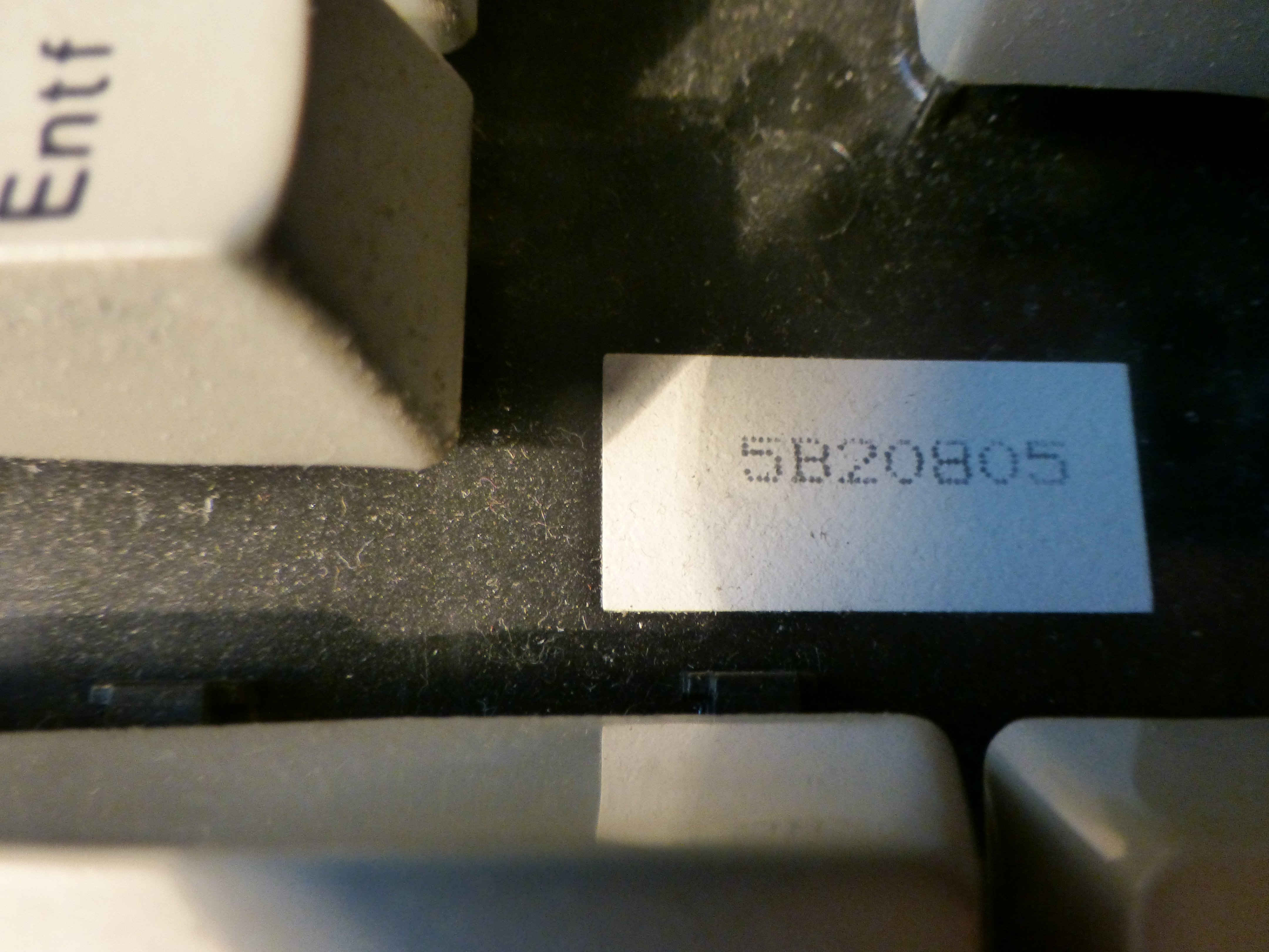 close up of number on top of assembly