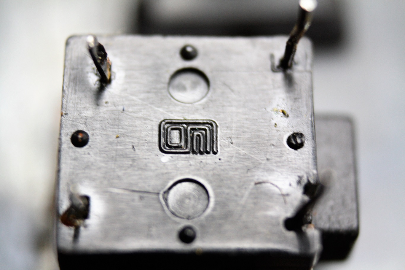 Apple IIe clone - keyswitch bottom