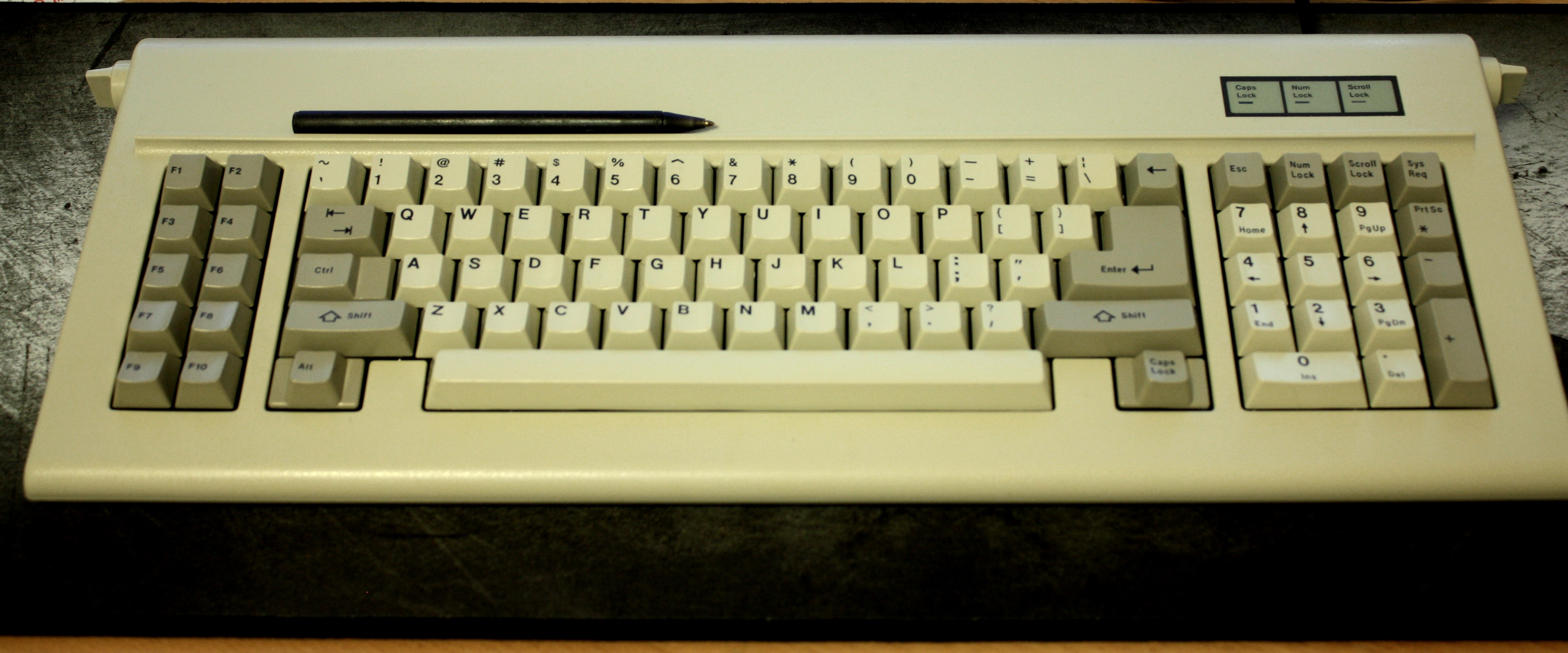 If the pen is mightier than the sword, is the keyboard then mightier than the pen? Perhaps if I had a nicer pen...