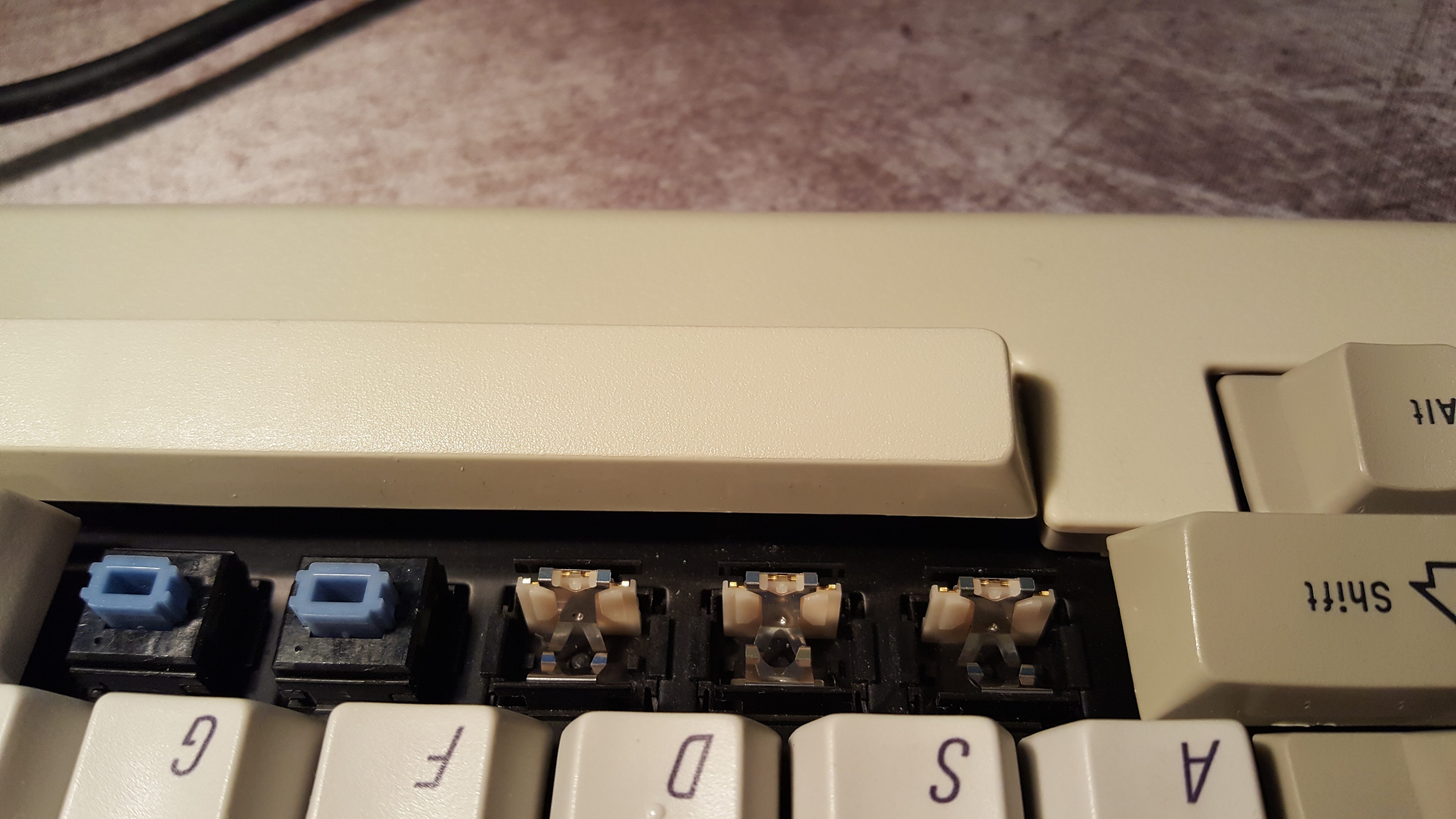 Tall white switch plates