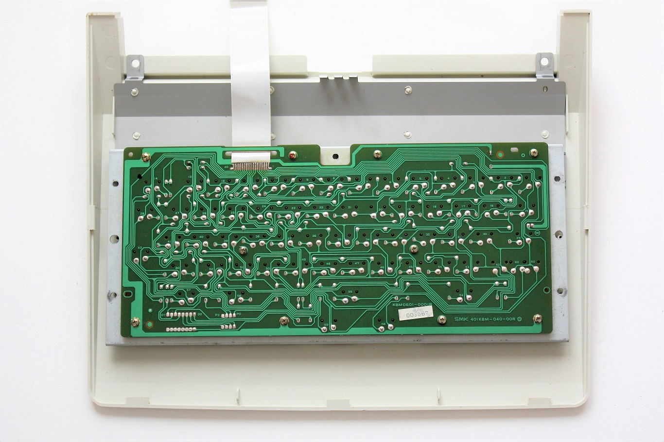 Canon Cat - keyboard mechanism back