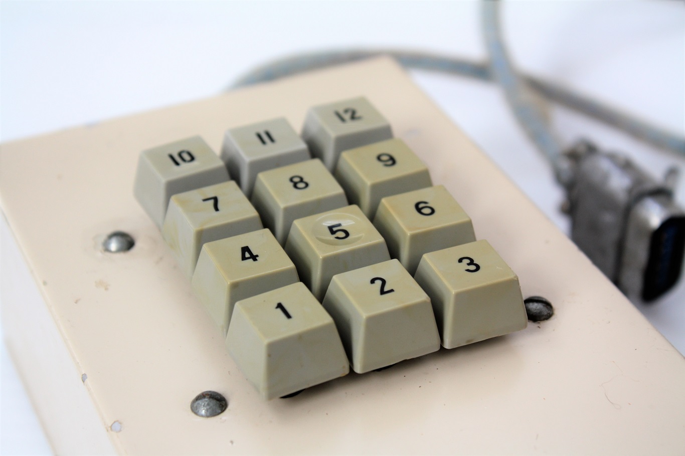 Alco Num Pad - keys close up