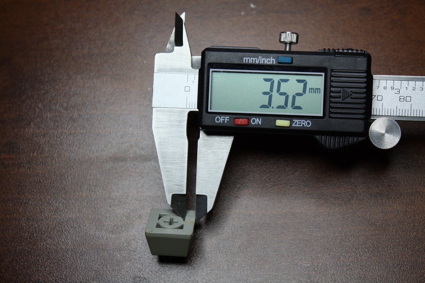 Alco Num Pad - key cap measurement