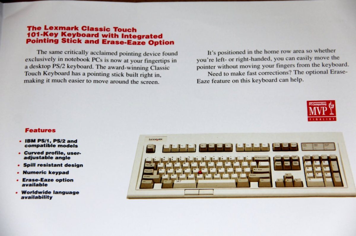 Model M13 with erase-eaze