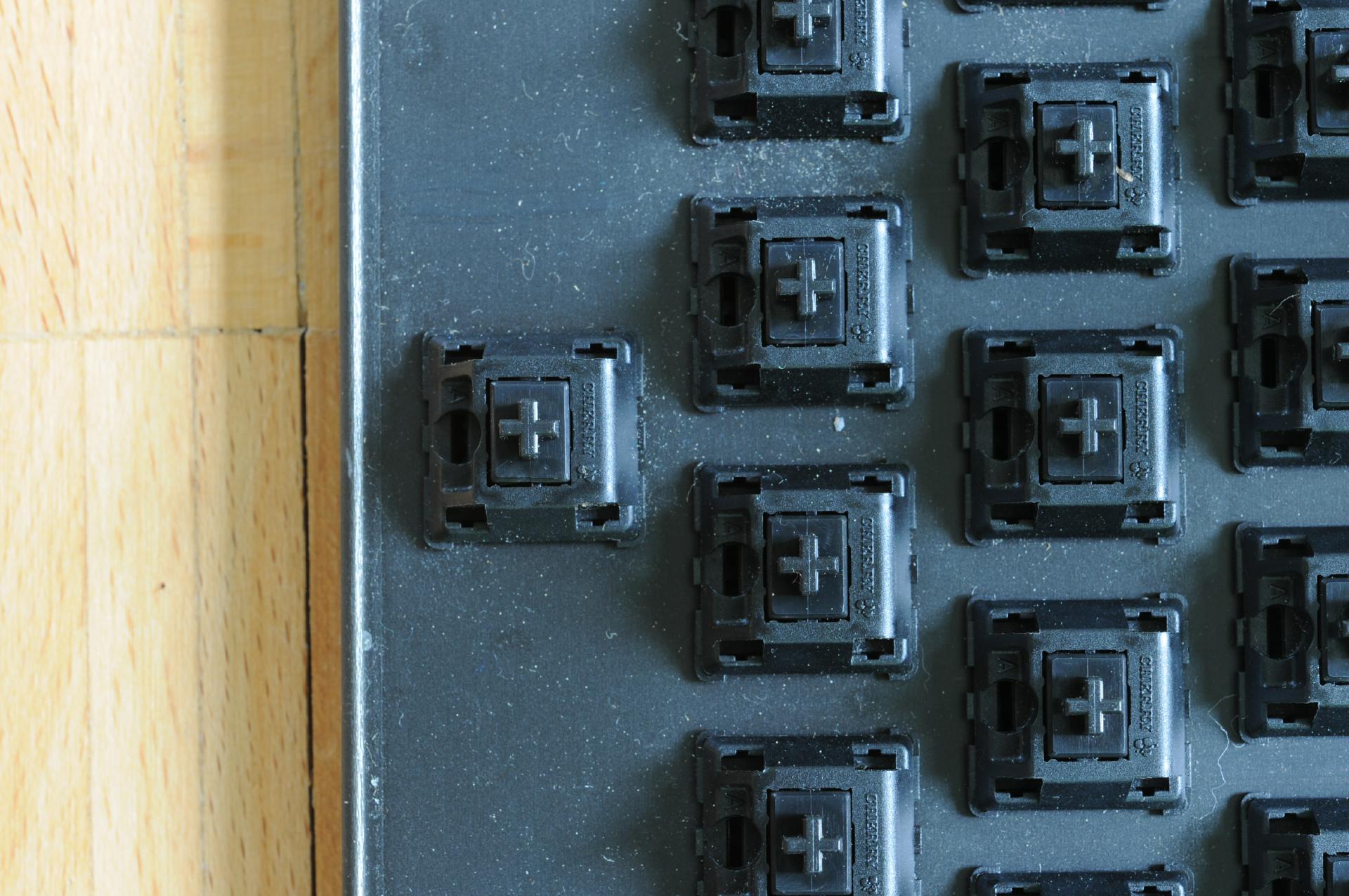 G80-0418 Cherry mx "space black" switch