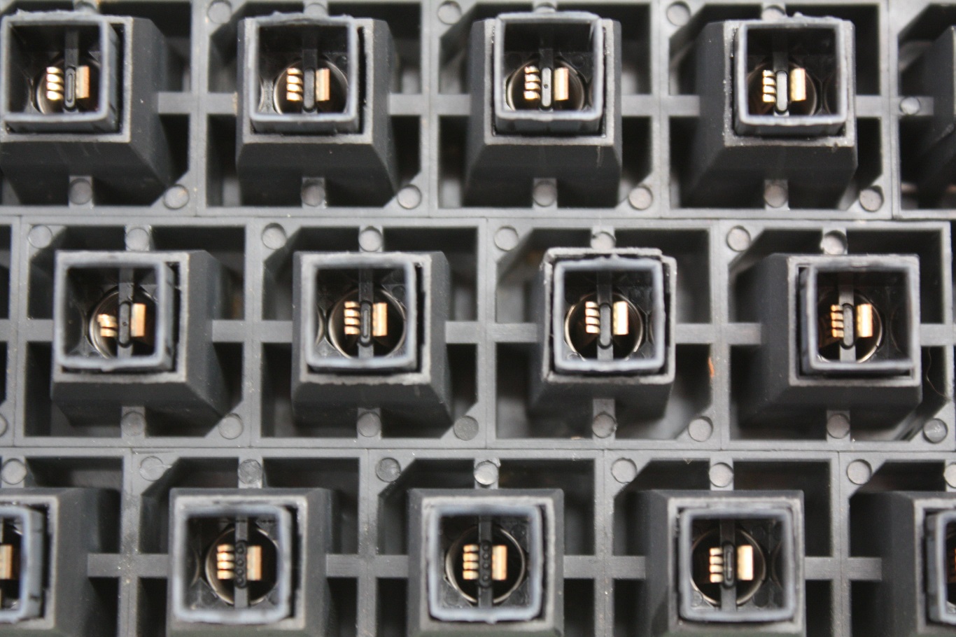 Exidy Sorcerer - key switch close up