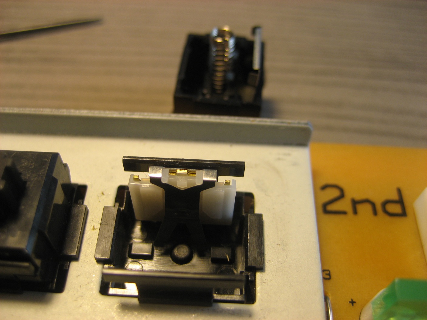 black alps - white plate