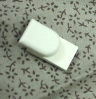 here is the small plastic part for the cable channel.