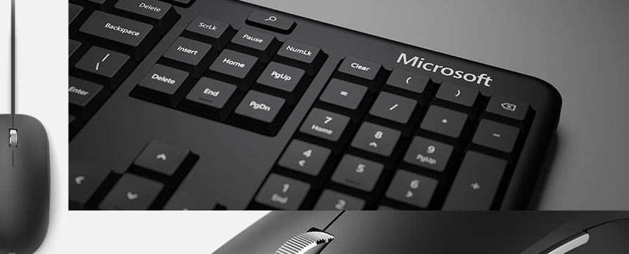 Microsoft "Ergonomic" Keyboard — product detail.